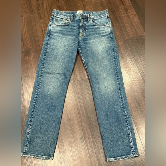 Faherty Light Blue Slim Jeans - Picture 2 of 13